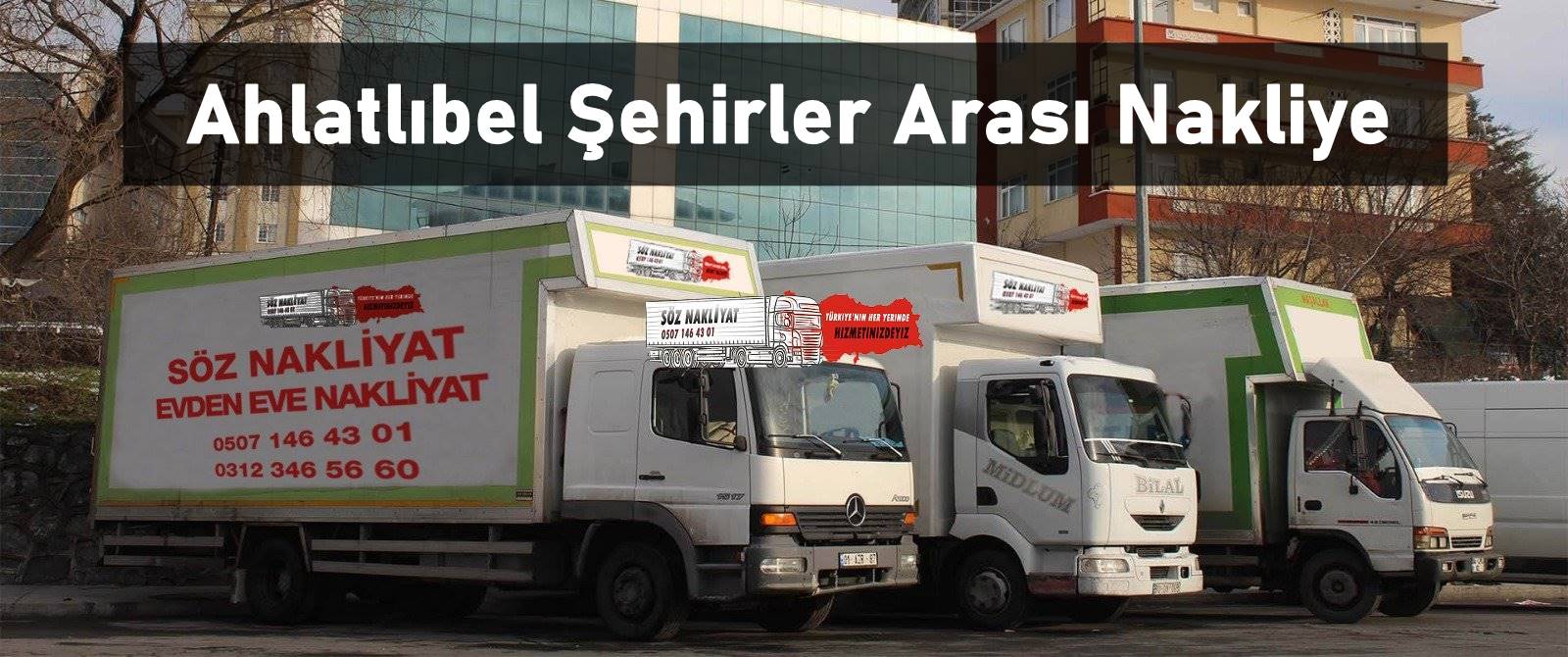 Ahlatlıbel ilden ile nakliyat