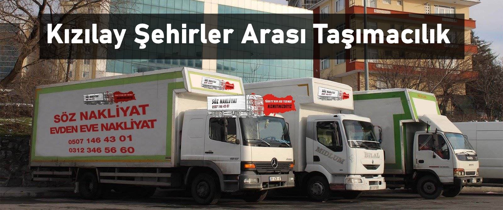 Kızılay ilden ile nakliyat